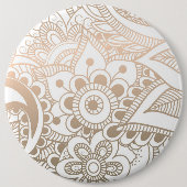 Badge Rond 15,2 Cm Mandala 41 de luxe (Devant)