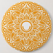 Badge Rond 15,2 Cm Mandala de luxe 13 (Devant)