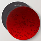 Badge Rond 15,2 Cm Mandala Fleur 9 (Devant & derrière)