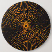 Badge Rond 15,2 Cm Mandala, Vélos 6 (Devant)
