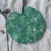 Badge Rond 15,2 Cm Marbre vert (En situation)