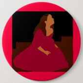 Badge Rond 15,2 Cm Mariah Reynolds Hamilton (Devant)