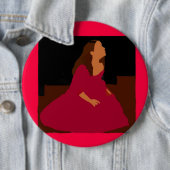 Badge Rond 15,2 Cm Mariah Reynolds Hamilton (En situation)
