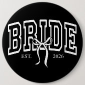 Badge Rond 15,2 Cm Mariée Est 2026 (Devant)