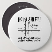 Badge Rond 15,2 Cm Mathématiques (Devant & derrière)