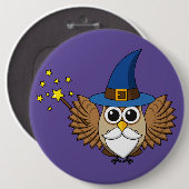 Badge Rond 15,2 Cm Merlin mignon, sortilège (Devant & derrière)