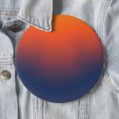 Badge Rond 15,2 Cm Midnight Ember Gradient (En situation)