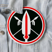 BADGE ROND 15,2 CM MISSILE DE LANCE (En situation)