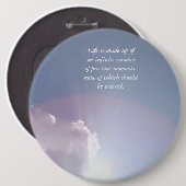 BADGE ROND 15,2 CM MOMENTS PRÉCIEUX (Devant & derrière)