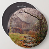 Badge Rond 15,2 Cm Morning Mist (Devant & derrière)