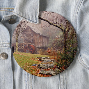 Badge Rond 15,2 Cm Morning Mist