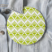 Badge Rond 15,2 Cm Motif Cactus (En situation)