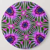 Badge Rond 15,2 Cm Motif de marguerite esthétique (Devant)