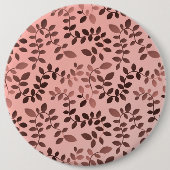 Badge Rond 15,2 Cm Motif feuille 11 (Devant)