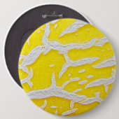 Badge Rond 15,2 Cm Motif melon jaune (Devant & derrière)