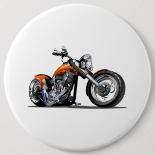 Badge Rond 15,2 Cm Moto-dessin