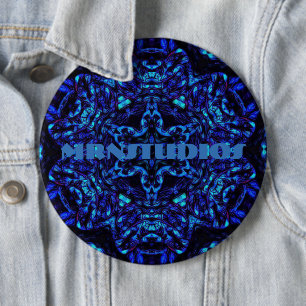 Badge Rond 15,2 Cm MRNStudios Blued Up