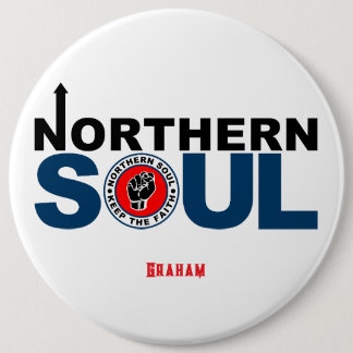 Badge Rond 15,2 Cm Northern Soul - Garder La Foi