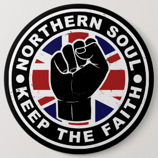 Badge Rond 15,2 Cm Northern Soul - Garder La Foi