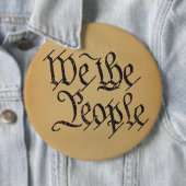 Badge Rond 15,2 Cm Nous les personnes (En situation)