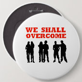 Badge Rond 15,2 Cm Nous surmonterons (Devant & derrière)