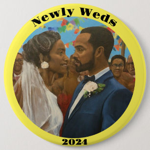 Badge Rond 15,2 Cm Nouvelles mauvaises herbes