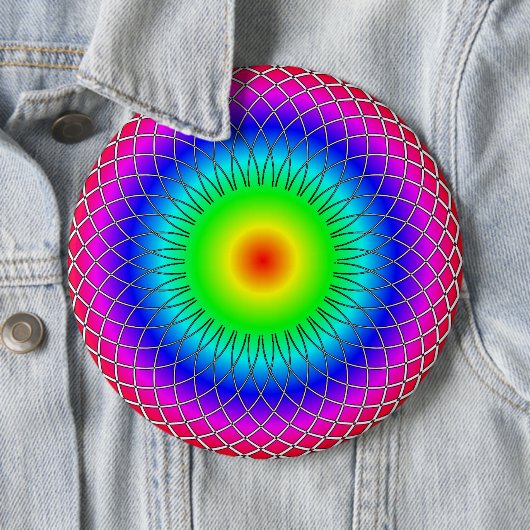 Badge Rond 15,2 Cm Nova Star (En situation)