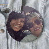 Badge Rond 15,2 Cm Nycia&Billie (En situation)