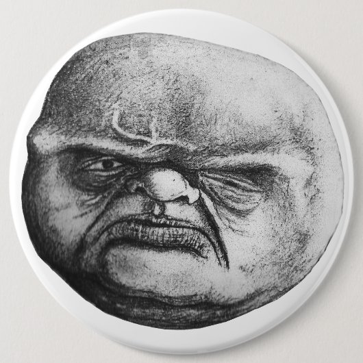 Badge Rond 15,2 Cm Ogre laide (Devant)