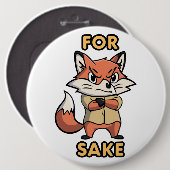Badge Rond 15,2 Cm oh pour l'amour (Devant & derrière)