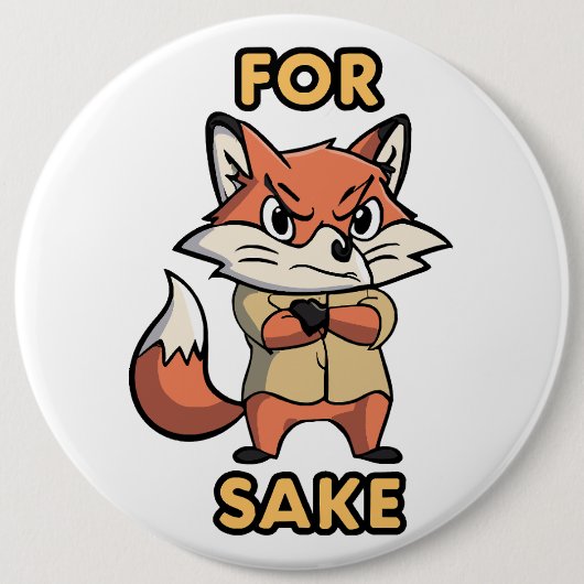 Badge Rond 15,2 Cm oh pour l'amour (Devant)