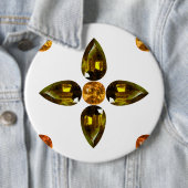 Badge Rond 15,2 Cm Orange (En situation)