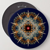 Badge Rond 15,2 Cm Ornement factice (Devant & derrière)