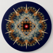 Badge Rond 15,2 Cm Ornement factice (Devant)