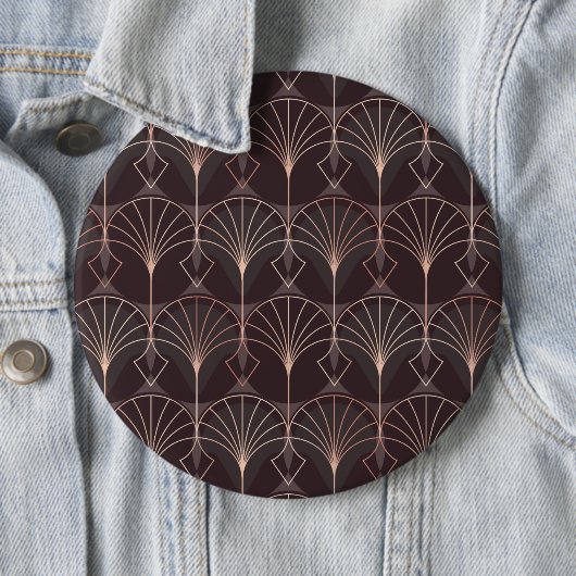 Badge Rond 15,2 Cm Ornements de luxe 33 (En situation)