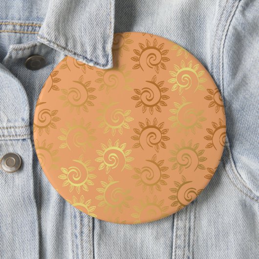 Badge Rond 15,2 Cm Ornements de luxe 41 (En situation)