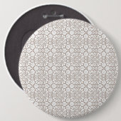 Badge Rond 15,2 Cm Ornements de luxe 6 (Devant & derrière)