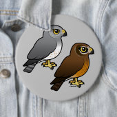 Badge Rond 15,2 Cm Paires de harrier du nord (En situation)