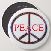 BADGE ROND 15,2 CM PAIX (Devant & derrière)