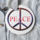 BADGE ROND 15,2 CM PAIX (En situation)