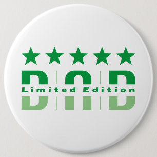Badge Rond 15,2 Cm Papa Limited Edition