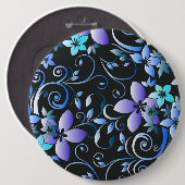 Badge Rond 15,2 Cm Papier mural 6 (Devant & derrière)