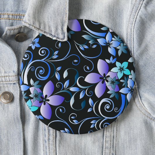 Badge Rond 15,2 Cm Papier mural 6 (En situation)