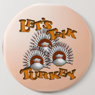 Badge Rond 15,2 Cm Parlons la Turquie