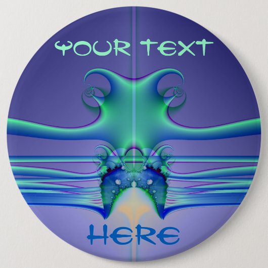 Badge Rond 15,2 Cm Pastenague étrangère (Devant)