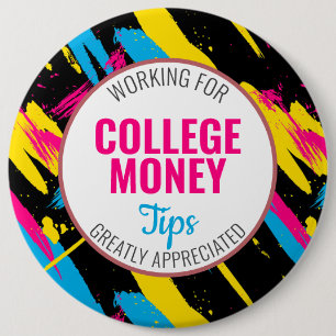 Badge Rond 15,2 Cm Peinture Abstraite   Conseils appréciés   Financem