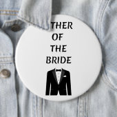 Badge Rond 15,2 Cm Père de la mariée (En situation)