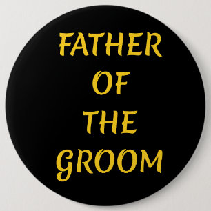 Badge Rond 15,2 Cm Père du marié
