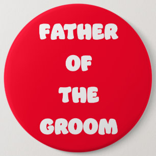 Badge Rond 15,2 Cm Père du marié