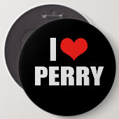 BADGE ROND 15,2 CM PERRY 2012 (Devant & derrière)